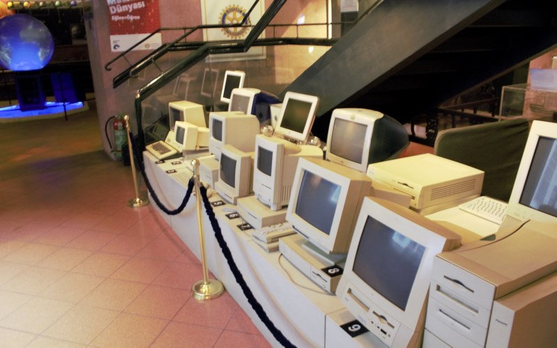 Müzedeki Tarihi Bilgisayarlar