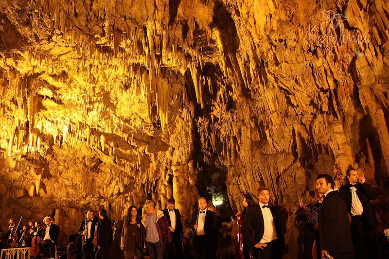 Drogarati Mağarası Kefalonya Adası