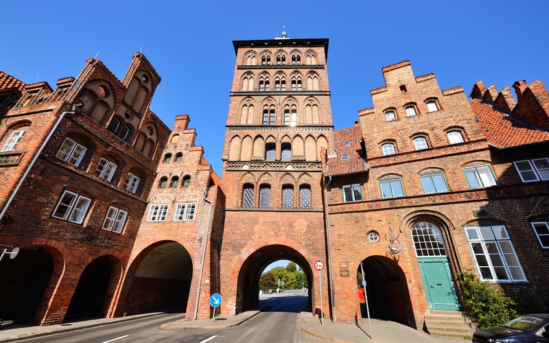 Burgtor Kapısı - Lübeck Gezilecek Yerler