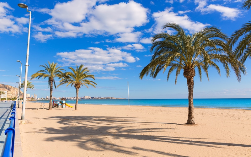 Postiguet Plajı - Alicante Gezisi 